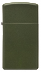 Зажигалка Zippo 1627 Slim Green Matte