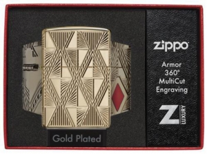 Зажигалка Zippo 29671 Armor® с покрытием High Polish Gold Plate