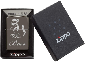 Зажигалка Zippo 150-MP402975 The Boss Design