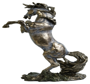 Статуэтка лошадь на дыбах WU67110A4