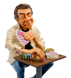 Фигурка Guillermo Forchino "Мистер Покерфейс" FO85545