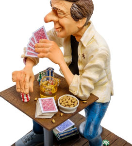 Фигурка Guillermo Forchino "Мистер Покерфейс" FO85545