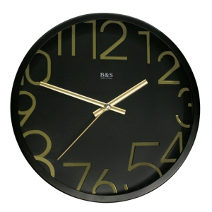 Настенные часы B&S SHC301CHA(GD)