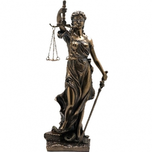 Фемида - богиня правосудия (маленькая) WU75802A