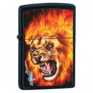 Зажигалка  Zippo 218.CI001279 MAZZI FLAME LION