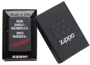 Зажигалка Zippo CI412255 Man Single