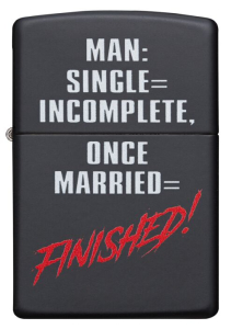 Зажигалка Zippo CI412255 Man Single