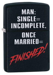 Зажигалка Zippo CI412255 Man Single