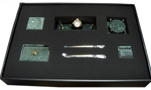 Настольный офисный набор Deluxe Green FI-4