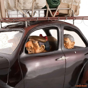 Фигурка Forchino Машина «Семейная прогулка» FO85049