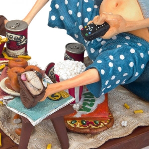 Фигурка Guillermo Forchino "Телеманьяк" FO85506