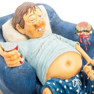 Фигурка Guillermo Forchino "Телеманьяк" FO85506