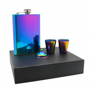 Набор с фляжкой Ultraviolet BR-024