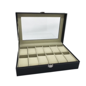 Шкатулка для хранения часов 12 шт. Black