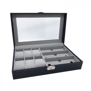 Шкатулка для хранения часов и очков Black