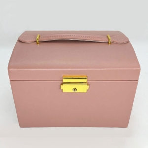 Шкатулка для хранения украшений 610-Пудровый