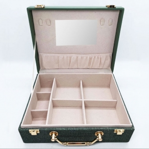 Шкатулка для хранения украшений 683-Малахитовый