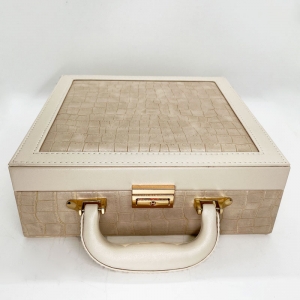 Шкатулка для хранения украшений E-235-Бежевый