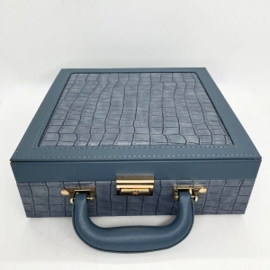 Шкатулка для хранения украшений E-235-Индиго