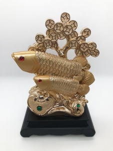 Статуэтка Золотые рыбки №12