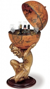 Глобус-бар напольный JG42016R-GR