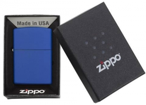 Зажигалка Zippo 229 Blue Matte