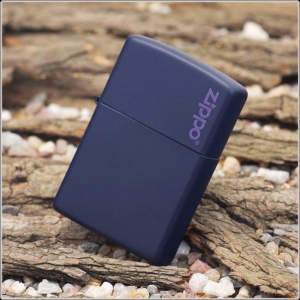 Зажигалка Zippo 239ZL Navy Matte w/ Zippo Logo
