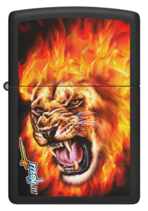 Зажигалка  Zippo 218.CI001279 MAZZI FLAME LION