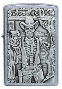 Зажигалка  Zippo 49298 Saloon Skull