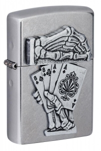Зажигалка Zippo Dead Mans Hand Emblem 49536