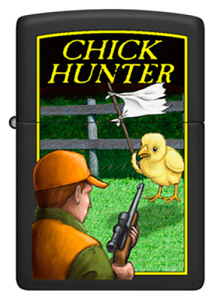 Зажигалка  Zippo 218 CI412367 Chick Hunter