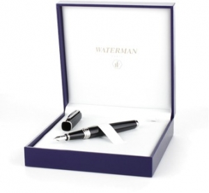 Ручка Waterman Exception Slim Black Lacqu ST S0637020