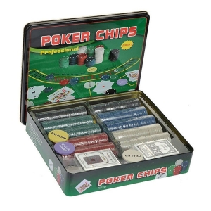 Набор для покера Professional Poker Chips 500 фишек ― Golden Time