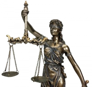 Фемида - богиня правосудия (маленькая) WU75802A