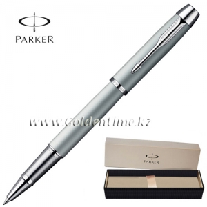 Ручка роллер Parker 'IM' Metal Silver Chrome S0856370