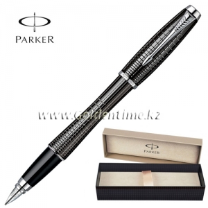 Ручка перьевая Parker 'Urban' Ebony Metal Chiselled S0911480