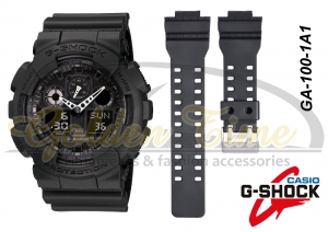 Ремешок пластиковый для часов Casio G-SHOCK GA-100-1A1