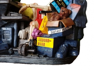 Статуэтка "Скелет любитель шоппинга" WU75494VA