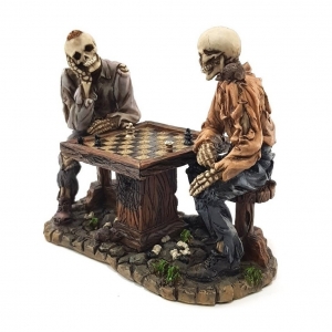 Статуэтка "Скелеты играют в шахматы" WU69849AA