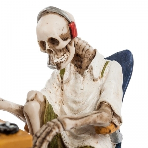 Статуэтка "Скелет за компьютером" WU71649AA