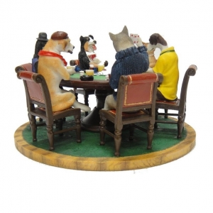 Статуэтка "Собаки и покер" WU76238YA