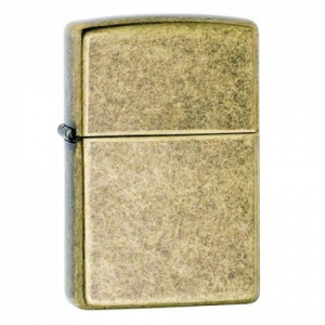 Зажигалка Zippo 201FB Antique Brass