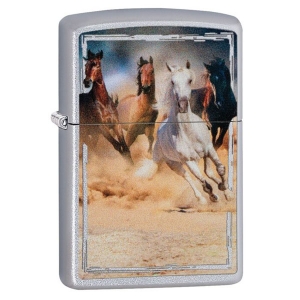 Зажигалка Zippo 205-CI408447 Horses