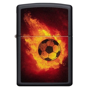 Зажигалка Zippo 218-CI412374 Soccer Ball On Fire