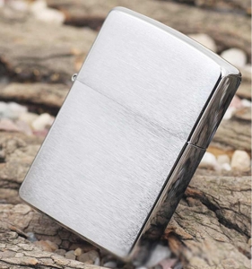 Зажигалка Zippo 200 Brushed Chrome